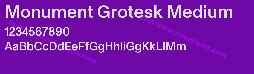 Monument Grotesk MediumPreview Monument Grotesk MediumPreview