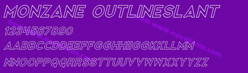 Monzane OutlineslantPreview Monzane OutlineslantPreview