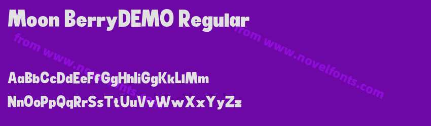 Moon BerryDEMO RegularPreview Moon BerryDEMO RegularPreview
