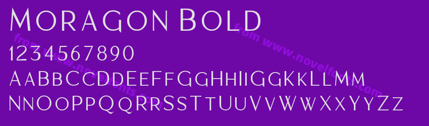 Moragon BoldPreview Moragon BoldPreview