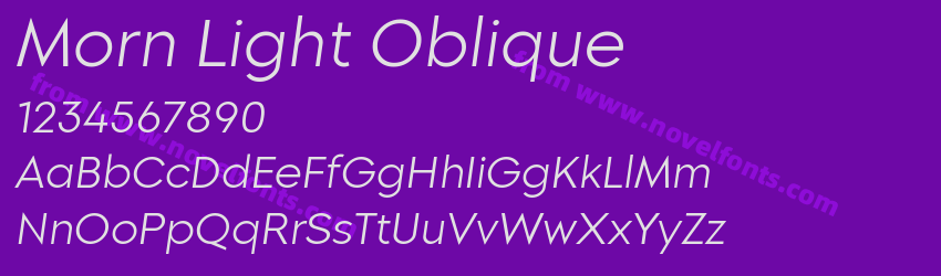 Morn Light ObliquePreview Morn Light ObliquePreview