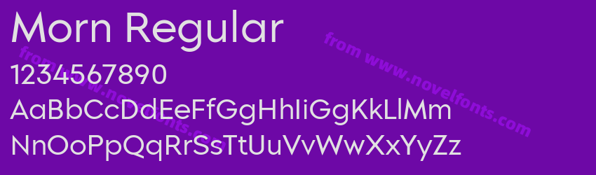 Morn RegularPreview Morn RegularPreview