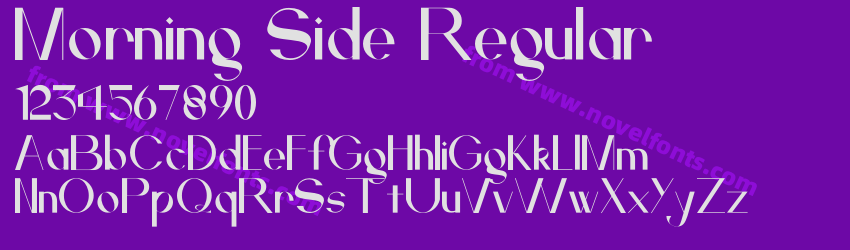 Morning Side RegularPreview Morning Side RegularPreview