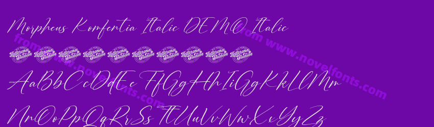 Morpheus Komfentia Italic DEMO ItalicPreview Morpheus Komfentia Italic DEMO ItalicPreview