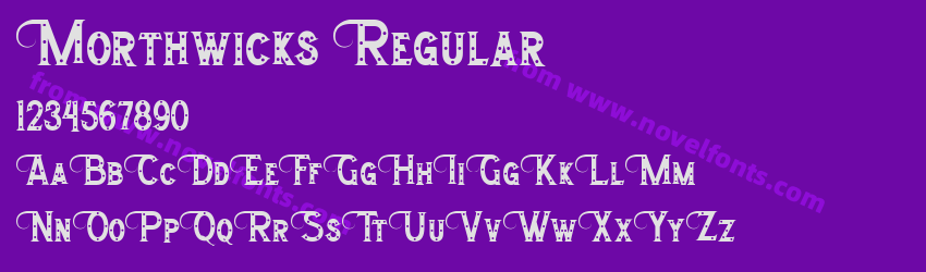 Morthwicks RegularPreview Morthwicks RegularPreview