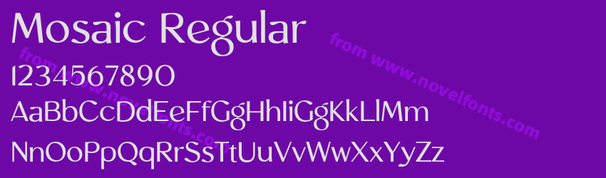Mosaic RegularPreview Mosaic RegularPreview