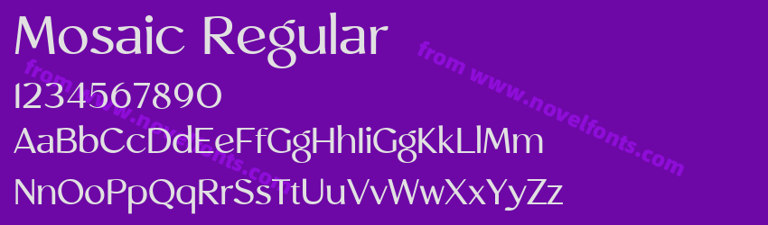 Mosaic RegularPreview Mosaic RegularPreview