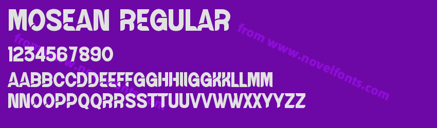 Mosean RegularPreview Mosean RegularPreview