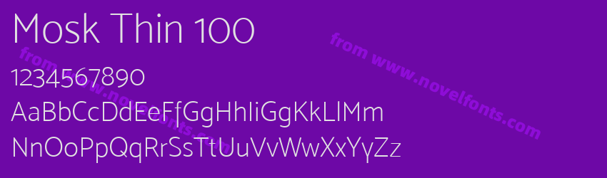 Mosk Thin 100Preview Mosk Thin 100Preview