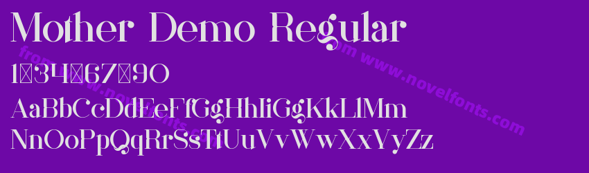 Mother Demo RegularPreview Mother Demo RegularPreview