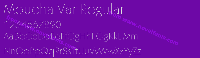 Moucha Var RegularPreview Moucha Var RegularPreview
