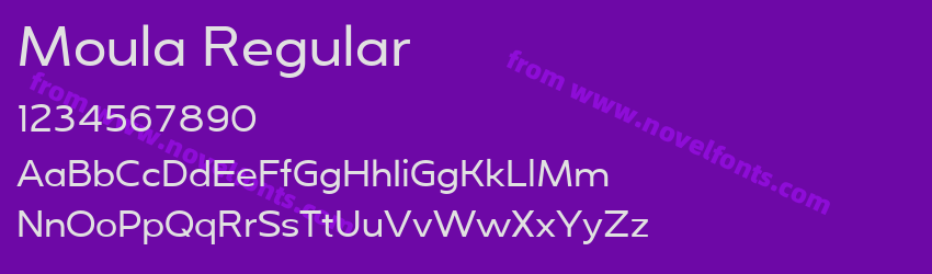 Moula RegularPreview Moula RegularPreview