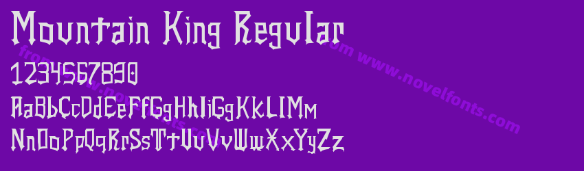 Mountain King RegularPreview Mountain King RegularPreview
