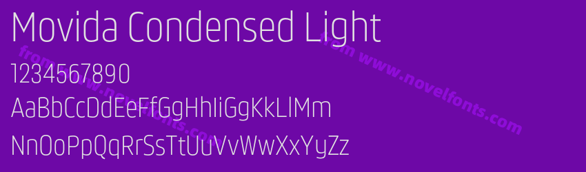 Movida Condensed LightPreview Movida Condensed LightPreview
