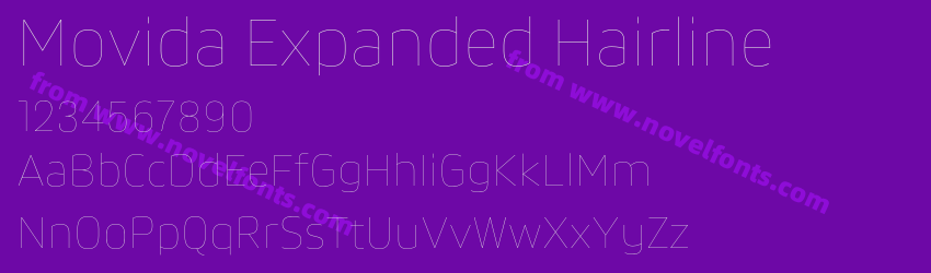 Movida Expanded HairlinePreview Movida Expanded HairlinePreview