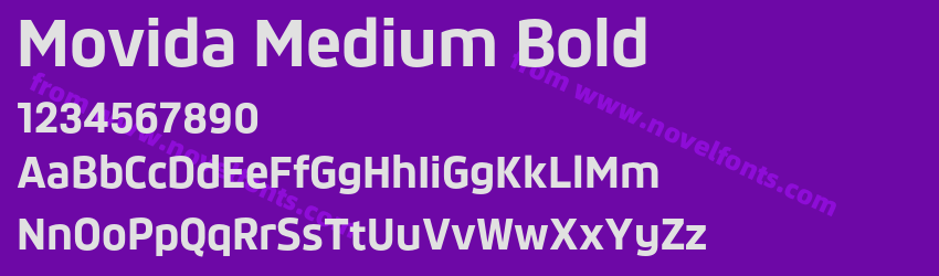 Movida Medium BoldPreview Movida Medium BoldPreview