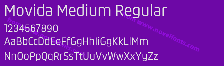 Movida Medium RegularPreview Movida Medium RegularPreview