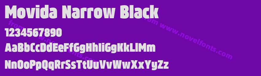 Movida Narrow BlackPreview Movida Narrow BlackPreview