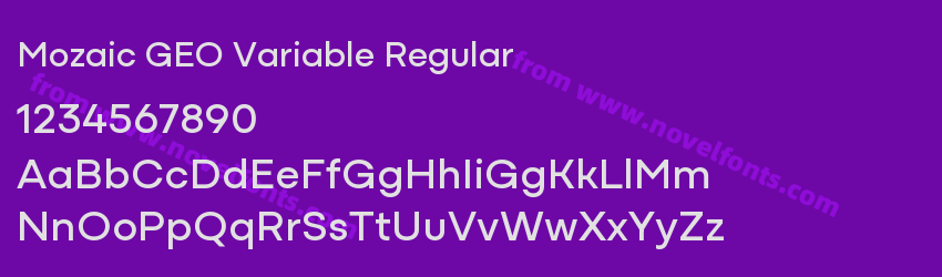 Mozaic GEO Variable RegularPreview Mozaic GEO Variable RegularPreview