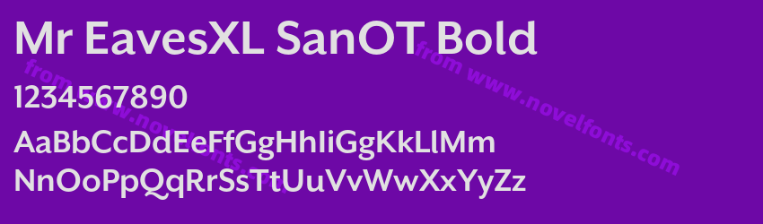 Mr EavesXL SanOT BoldPreview Mr EavesXL SanOT BoldPreview