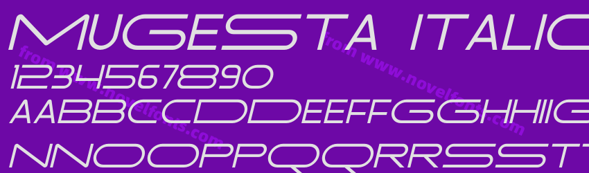 Mugesta ItalicPreview Mugesta ItalicPreview