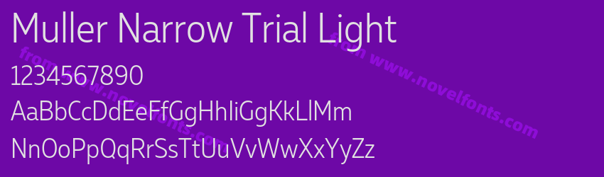 Muller Narrow Trial LightPreview Muller Narrow Trial LightPreview