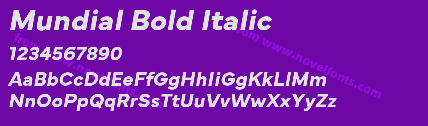 Mundial Bold ItalicPreview Mundial Bold ItalicPreview