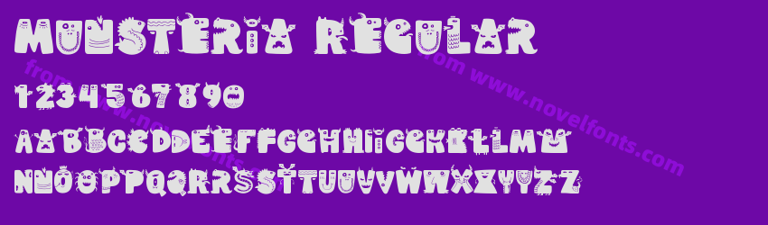 Munsteria RegularPreview Munsteria RegularPreview