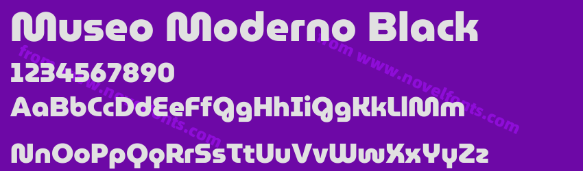 Museo Moderno BlackPreview Museo Moderno BlackPreview