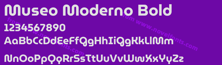 Museo Moderno BoldPreview Museo Moderno BoldPreview