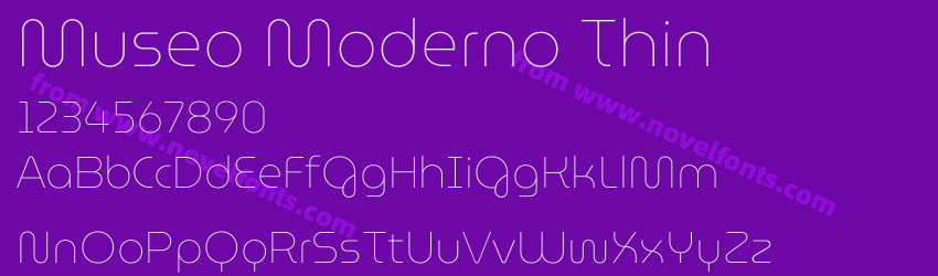 Museo Moderno ThinPreview Museo Moderno ThinPreview