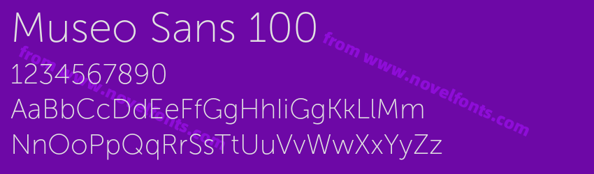 Museo Sans 100Preview Museo Sans 100Preview
