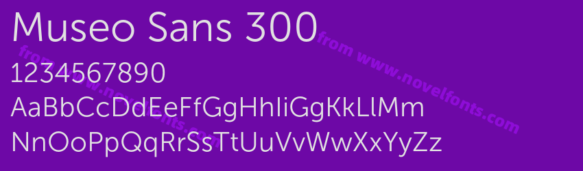Museo Sans 300Preview Museo Sans 300Preview