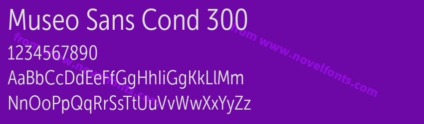 Museo Sans Cond 300Preview Museo Sans Cond 300Preview