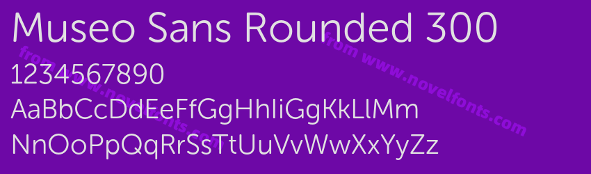 Museo Sans Rounded 300Preview Museo Sans Rounded 300Preview