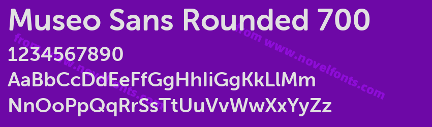 Museo Sans Rounded 700Preview Museo Sans Rounded 700Preview