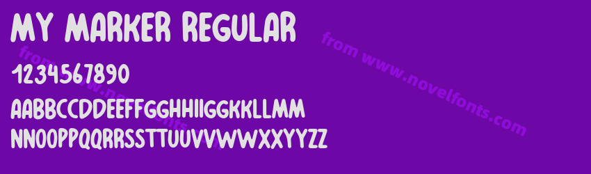 My Marker RegularPreview My Marker RegularPreview
