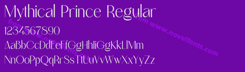 Mythical Prince RegularPreview Mythical Prince RegularPreview