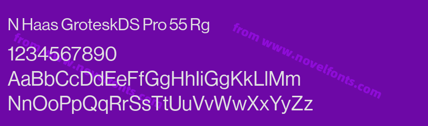 N Haas GroteskDS Pro 55 RgPreview N Haas GroteskDS Pro 55 RgPreview