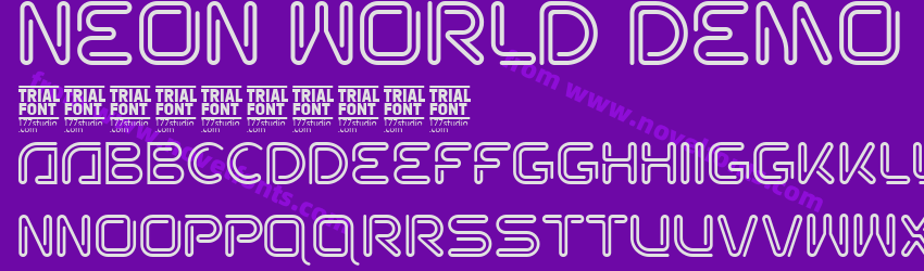NEON WORLD DEMO RegularPreview NEON WORLD DEMO RegularPreview