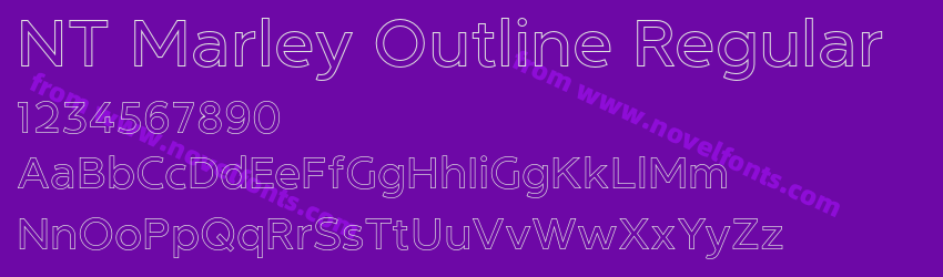 NT Marley Outline RegularPreview NT Marley Outline RegularPreview