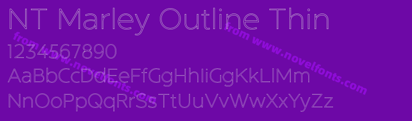 NT Marley Outline ThinPreview NT Marley Outline ThinPreview