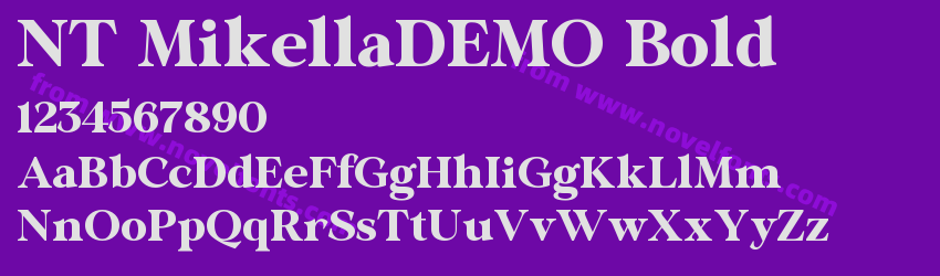 NT MikellaDEMO BoldPreview NT MikellaDEMO BoldPreview