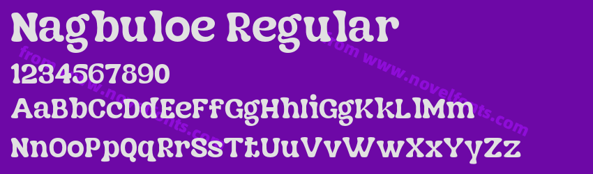 Nagbuloe RegularPreview Nagbuloe RegularPreview