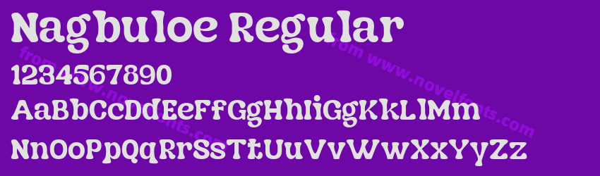 Nagbuloe RegularPreview Nagbuloe RegularPreview