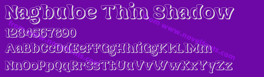 Nagbuloe Thin ShadowPreview Nagbuloe Thin ShadowPreview