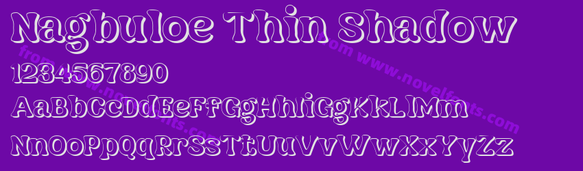 Nagbuloe Thin ShadowPreview Nagbuloe Thin ShadowPreview