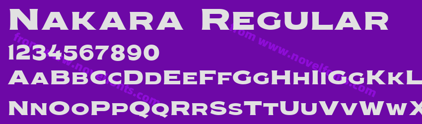 Nakara RegularPreview Nakara RegularPreview