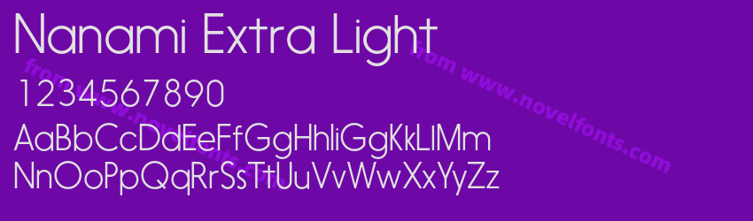 Nanami Extra LightPreview Nanami Extra LightPreview