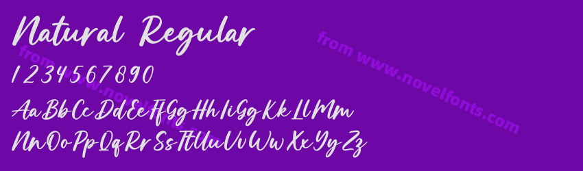 Natural RegularPreview Natural RegularPreview